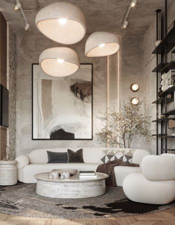  A CONTEMPORARY LIVING ROOM IN SOFT NEUTRALS  Inspirations Caffe Latte Home