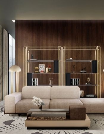  A LUXURY MODERN LIVING ROOM IN WARM TONES  Inspirations Caffe Latte Home