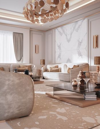  A NEUTRAL LIVING ROOM WITH A LUXURY TOUCH  Inspirations Caffe Latte Home