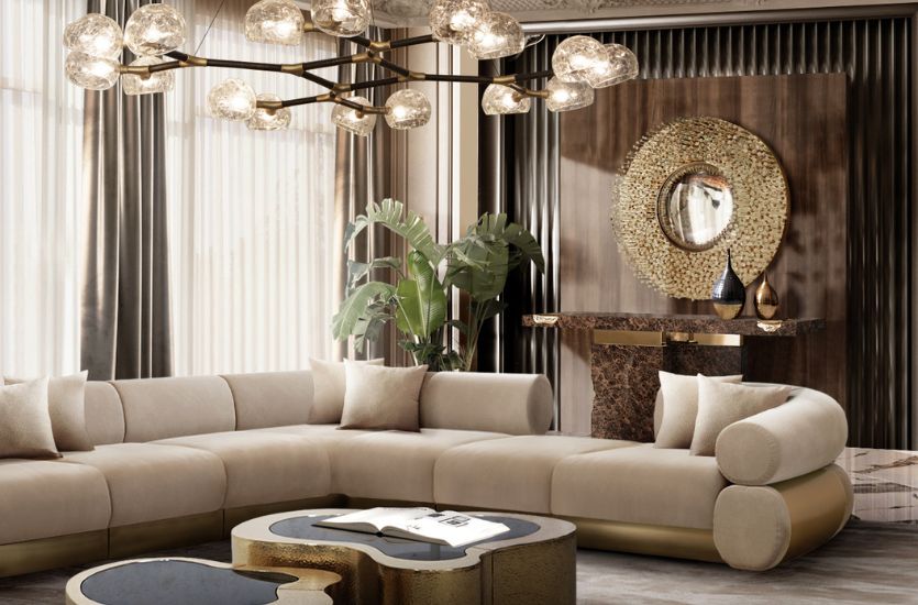 Chic and Classy: Luxury Accents Transforming a Neutral Living Room Inspirations Caffe Latte Home
