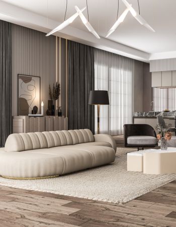  Comfy Smooth Open Space by Asmaa Kamel  Inspirations Caffe Latte Home