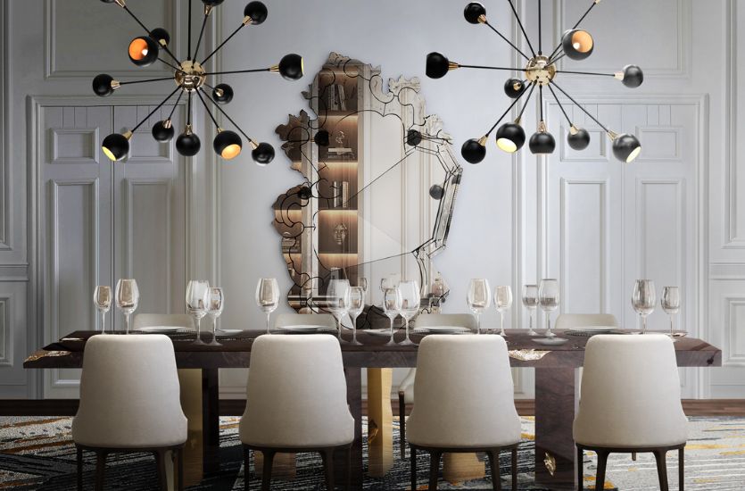 Designing the Perfect Modern Dining Room: Fusion of Elegance, Luxury ...