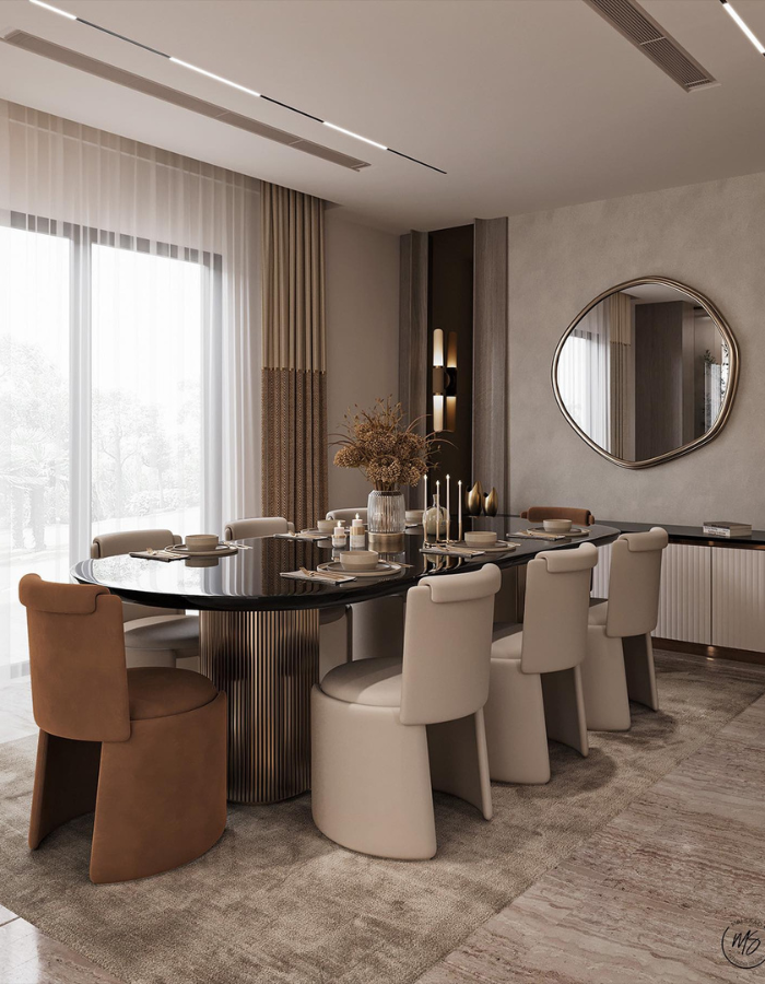  Elegance Embodied: A Luxurious Dining Experience By Mai Saad  Inspirations Caffe Latte Home