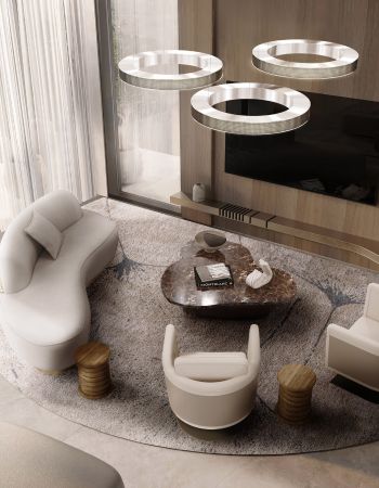  Elegant Harmony: The Grey and Brown Modern Living Room Retreat  Inspirations Caffe Latte Home