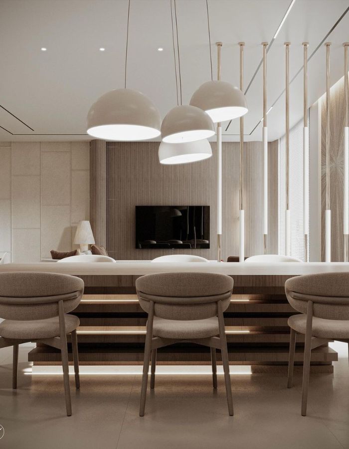  Elegant Neutral Project by Mohamed Elhussieni  Inspirations Caffe Latte Home