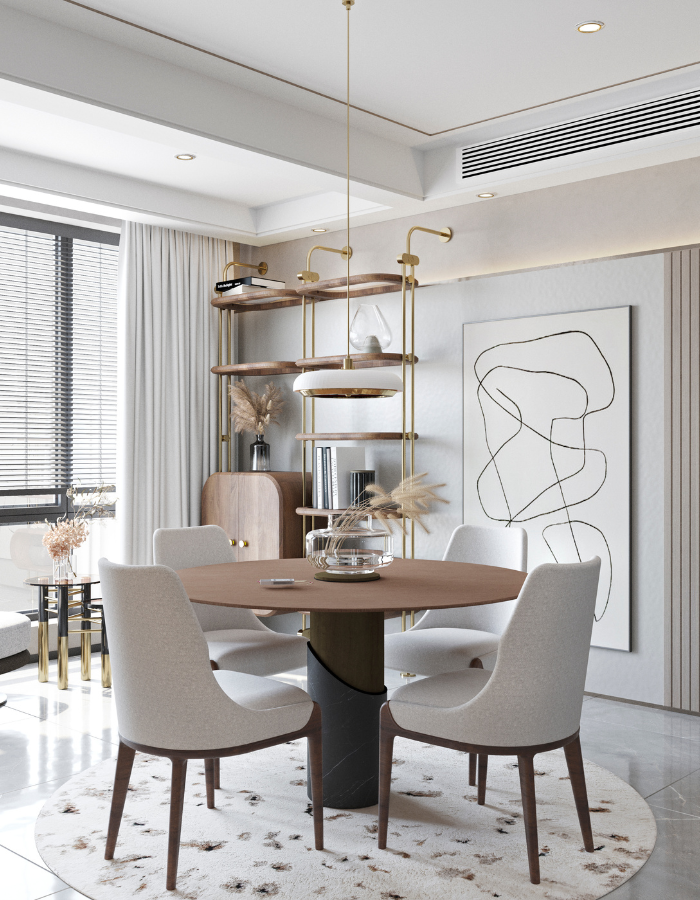  Elevated Minimalism: Dining Spaces in Neutral Tones  Inspirations Caffe Latte Home
