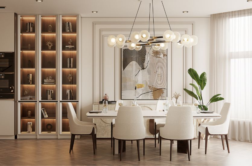 Embracing Beauty and Luxury: The Allure of a White-Toned Dining Room Inspirations Caffe Latte Home