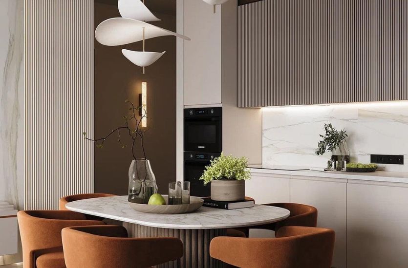 Embracing Modern Elegance: The Incredible Fusion of Kitchen and Dining Room Inspirations Caffe Latte Home