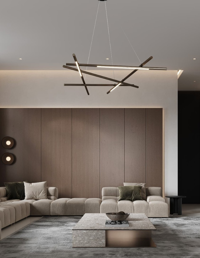  Harmonious Minimalism in Modern Living Spaces by Yasmeen_wassim and Tawazon_architects  Inspirations Caffe Latte Home