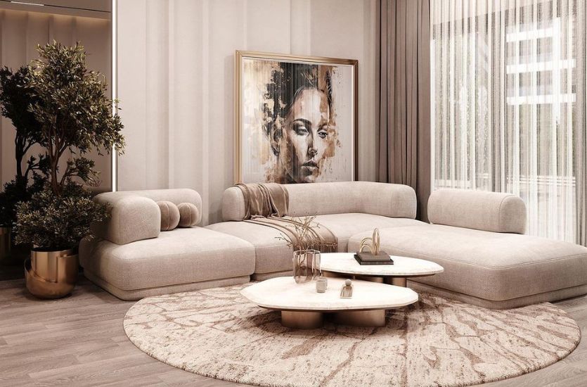 Harmony in Design: A Neutral Haven for Modern Living by Mai Saad ...