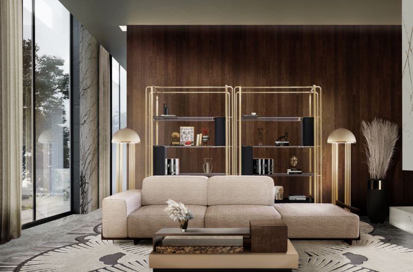 Indulgent Opulence: The Allure of a Luxury Living Room With Artistry And Statement Pieces Inspirations Caffe Latte Home