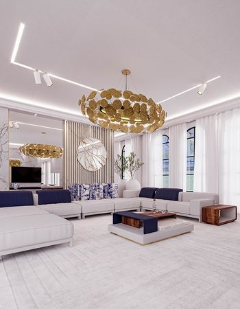  LIVING ROOM WITH A GLAMOROUS ATMOSPHERE  Inspirations Caffe Latte Home