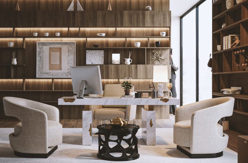 The outlet elegant office