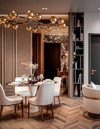  LUXURY MODERN DINING ROOM IN WARM TONES  Inspirations Caffe Latte Home