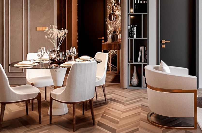 THE POWER OF A LUXURY DINING ROOM Inspirations Caffe Latte Home