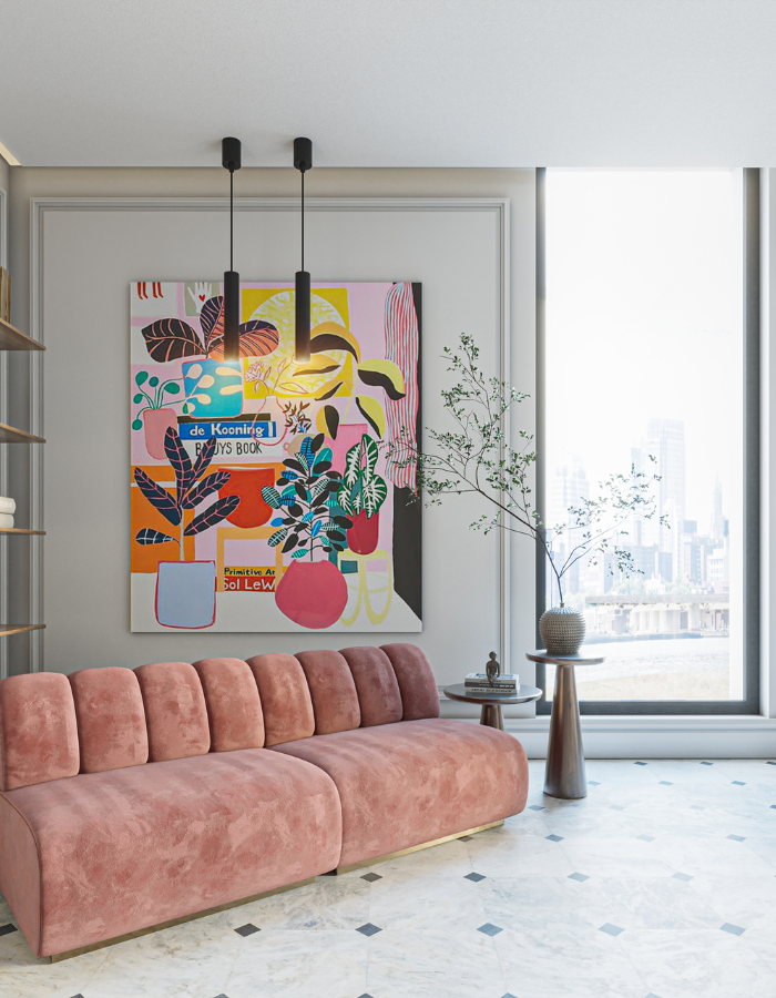  Minimalist Elegance with a Splash of Color: Transforming Modern Living Spaces  Inspirations Caffe Latte Home