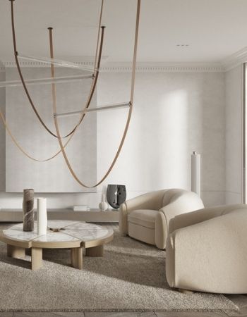  MINIMALIST LIVING ROOM WITH LINEN HUES  Inspirations Caffe Latte Home