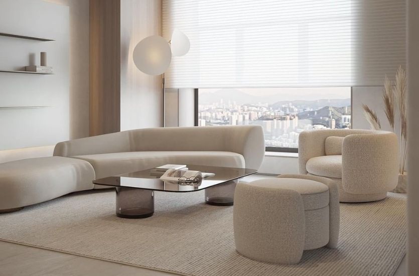 DRAW INSPIRATION FROM THIS LUXURIOUS MODERN LIVING ROOM Inspirations Caffe Latte Home
