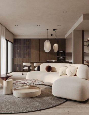  Modern Luxury Living Room with Style and Comfort by Lotfy Husayn  Inspirations Caffe Latte Home