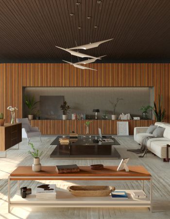  Nature-Inspired Lounge by Diego Baglini  Inspirations Caffe Latte Home