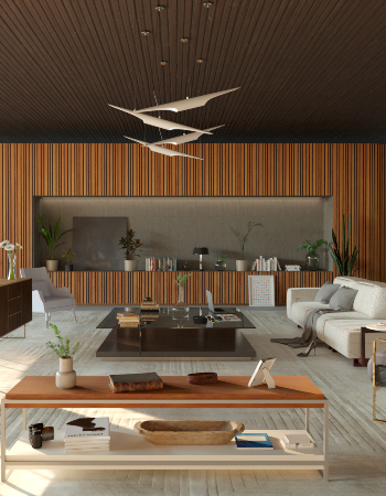  Nature-inspired Lounge In Partnership With Diego Baglini  Inspirations Caffe Latte Home