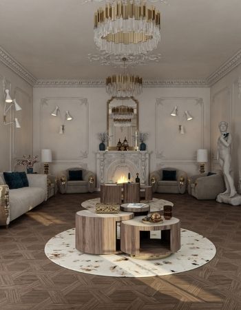  OPULENT MODERN CLASSIC LIVING ROOM BY BADR GHALI  Inspirations Caffe Latte Home