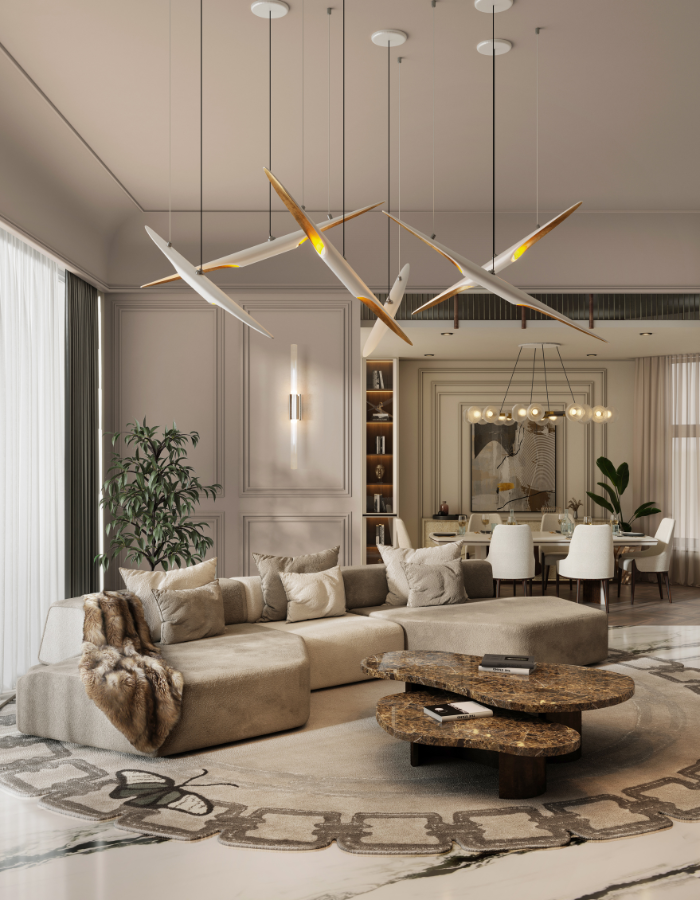  Serene Elegance: Modern Minimalist Living Rooms in Neutral Tones  Inspirations Caffe Latte Home