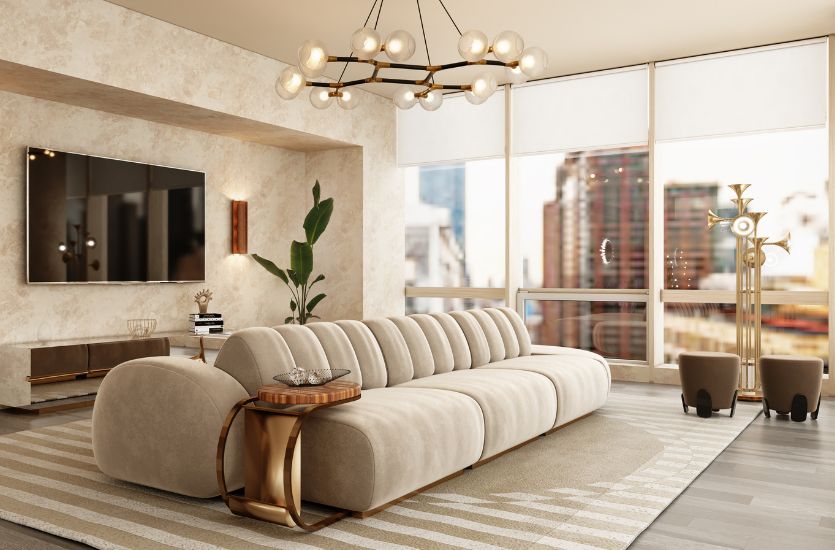 Serenity in Beige: A Luxurious Oasis of Tranquility in our Living Room Design Inspirations Caffe Latte Home