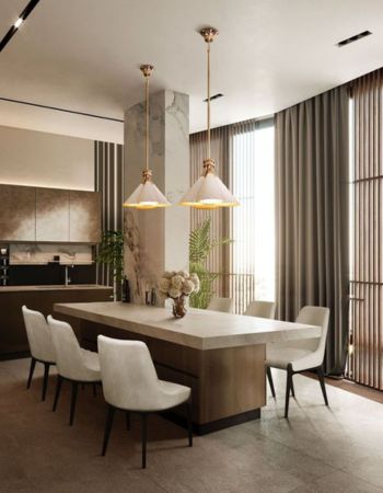  The Art Of Subtle Elegance: All-Neutral Dining Room With Moka Dining Chair  Inspirations Caffe Latte Home