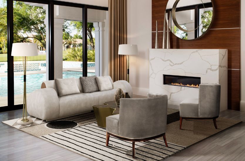 The Future of Elegance: Modern Luxury Living Room Inspirations Caffe Latte Home