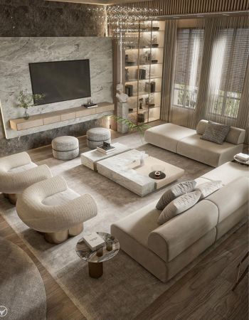  The Serene Sanctuary: Experience The Neutral Living Room Of Tranquility And Elegance  Inspirations Caffe Latte Home