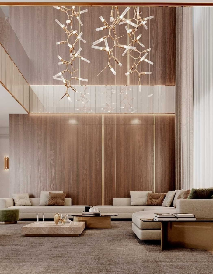  The Social Sanctuary: Embracing Luxury in a Minimalist Living Room  Inspirations Caffe Latte Home