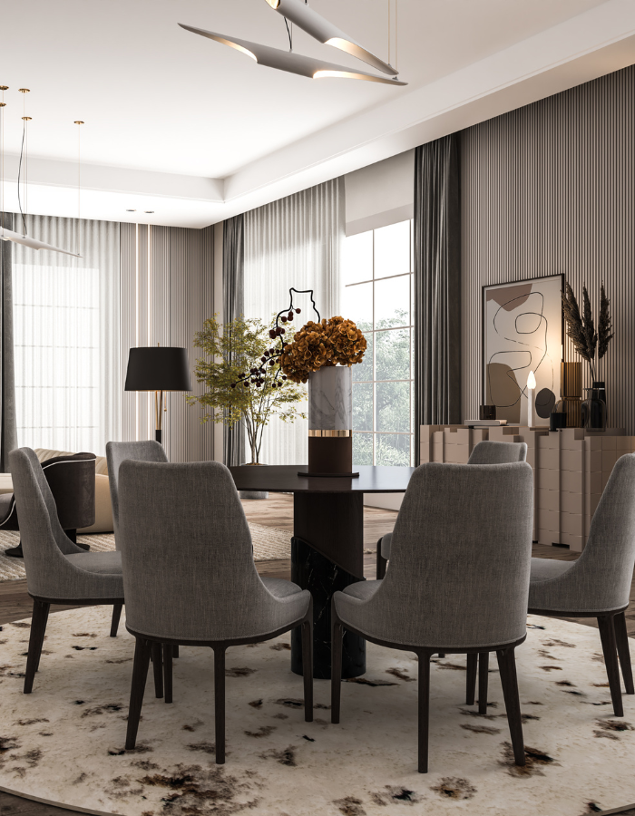  The Timeless Allure of Neutral Dining Spaces  Inspirations Caffe Latte Home