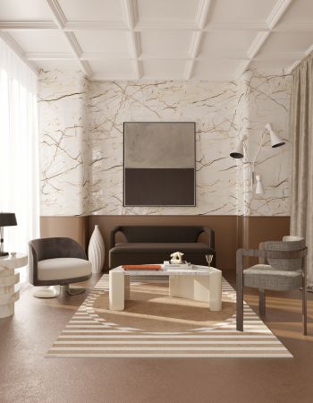  Timeless Modernity by Joanna Nowak: Designing A Neutral Living Room in Barcelona  Inspirations Caffe Latte Home