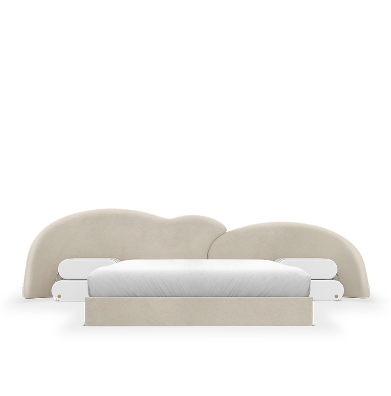 CLOUD II BED Caffe Latte Home