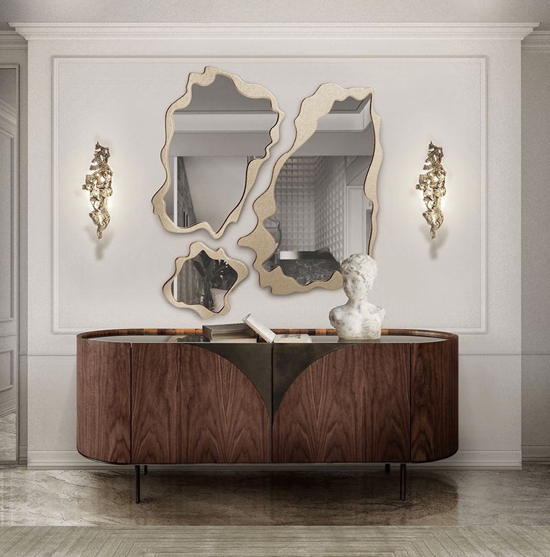 Napoli Oval dining table Caffe Latte Home