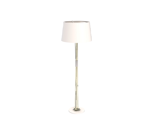 Miles floor lamp Inspirations Caffe Latte Home