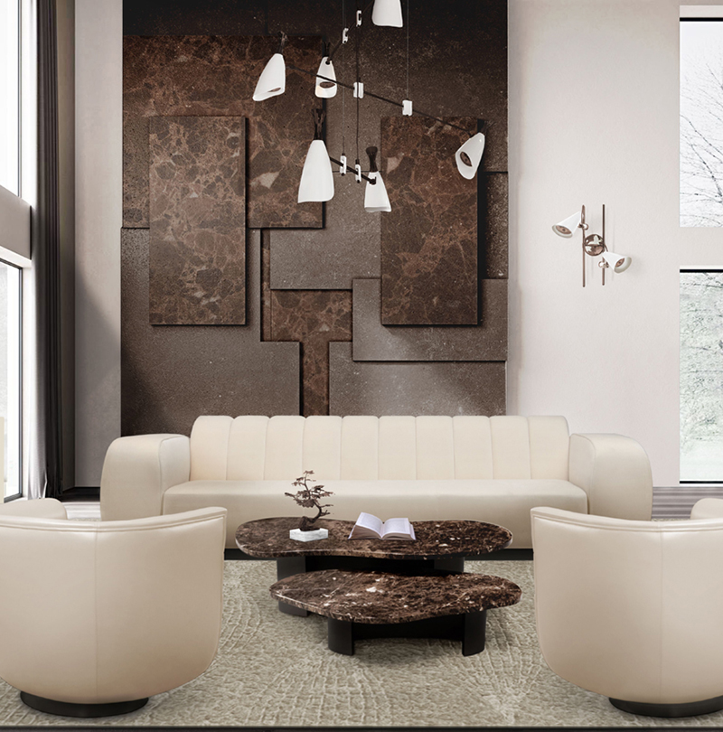 Napoli Oval dining table Caffe Latte Home