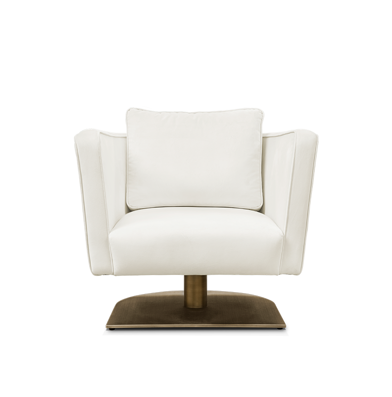 EVALUNA ARMCHAIR Caffe Latte Home