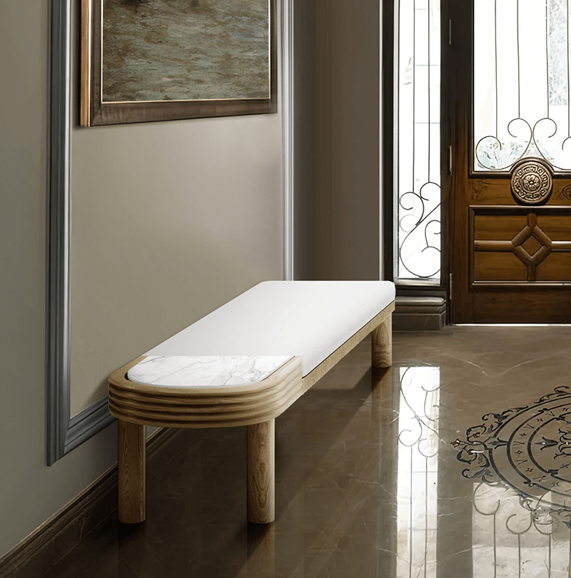 Napoli Oval dining table Caffe Latte Home