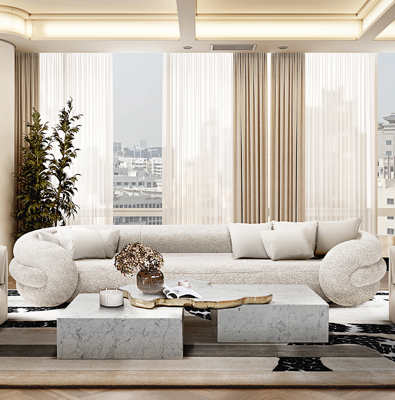 GOMMOSA MODULAR SOFA Caffe Latte Home
