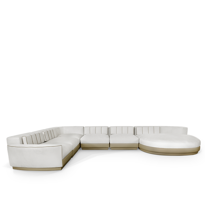 MILENIO MODULAR SOFA Caffe Latte Home