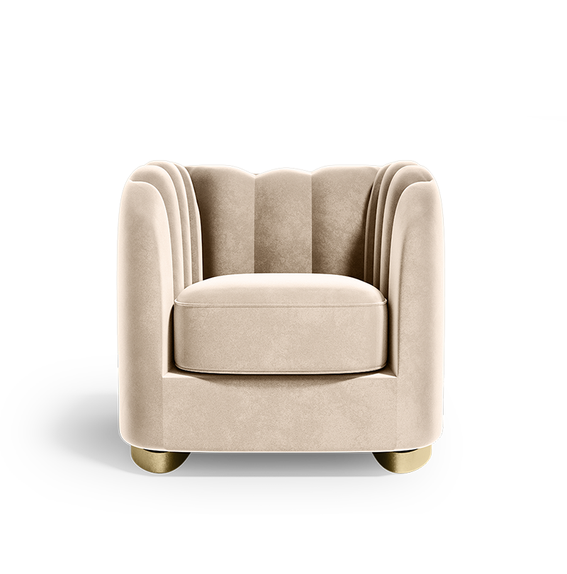 STEPPE ARMCHAIR Caffe Latte Home