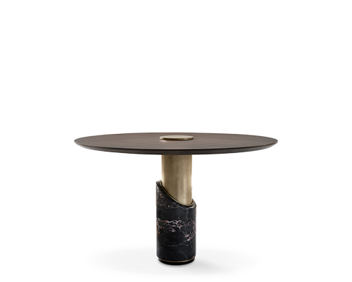 Breve II dining table Inspirations Caffe Latte Home