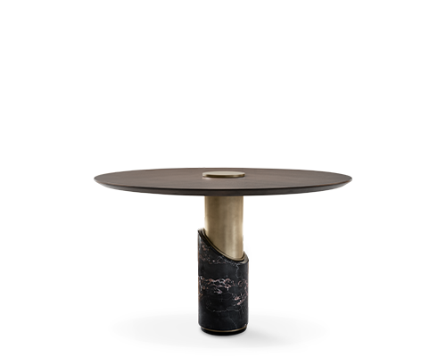 Breve II dining table Caffe Latte Home