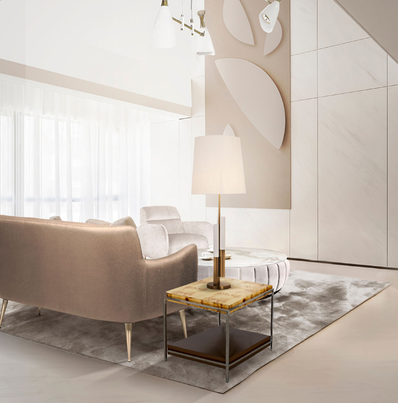 Napoli Oval dining table Caffe Latte Home