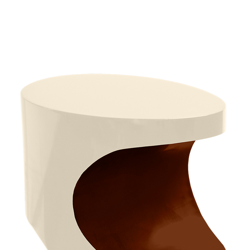 Napoli Oval dining table Caffe Latte Home