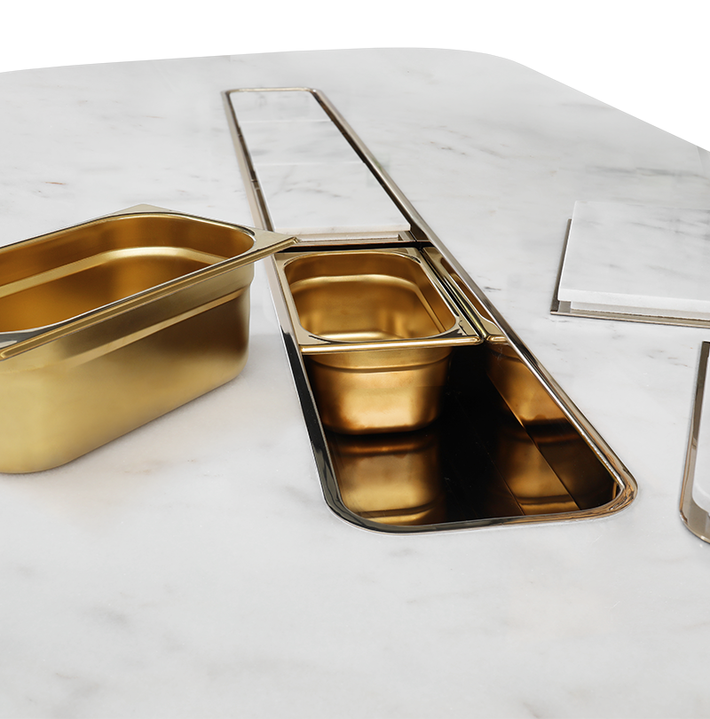MOOD XL DINING TABLE Caffe Latte Home
