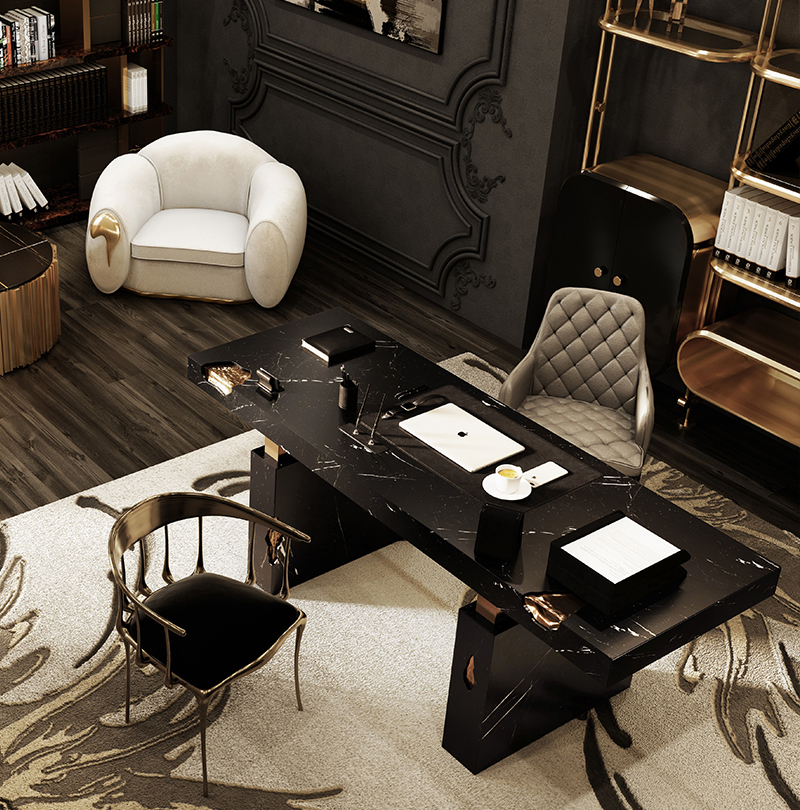 NOUGAT DESK Caffe Latte Home