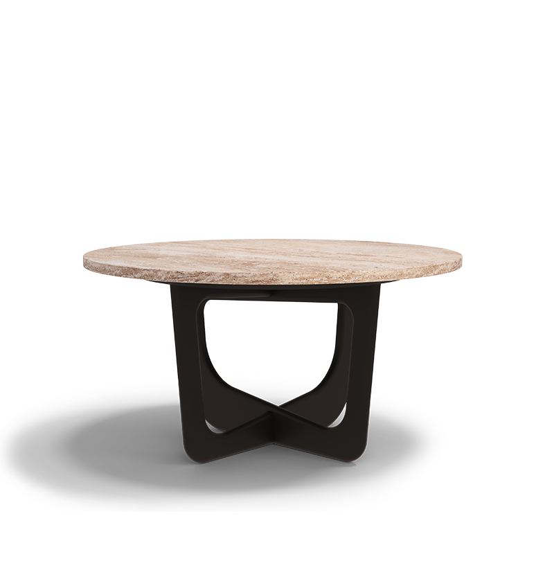 NAPOLI ROUND CENTER TABLE Caffe Latte Home